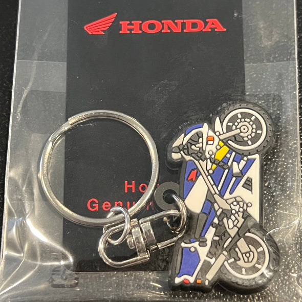 Honda NSR 250 Keychain - Blue Cycle Refinery