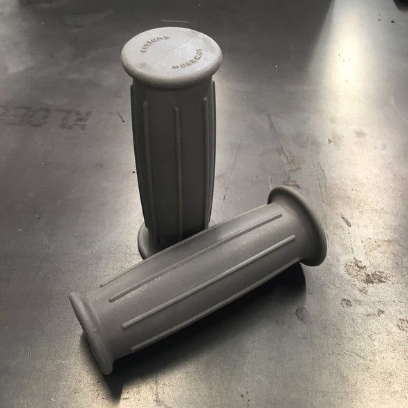 Lowbrow Customs GT Grips - Dove Grey Cycle Refinery