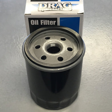 Drag Specialties Oil Filter w/Nut - Sportster, FLT, FXR, FLST, FXST Cycle Refinery
