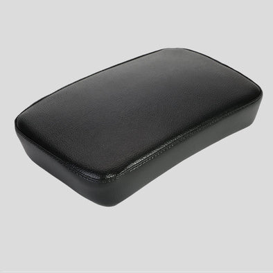 Leather Pillion Pad w/ 6 Suction Cup Rear Passenger Seat Cycle Refinery