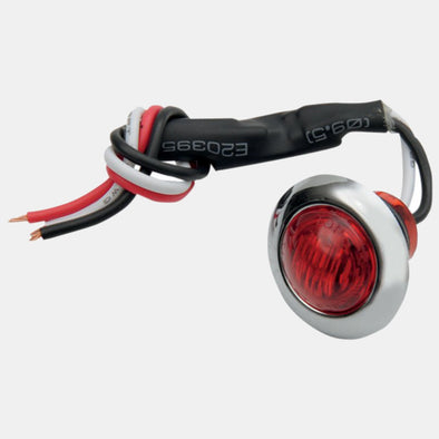 Mini LED Tail Light - Red Lens Cycle Refinery