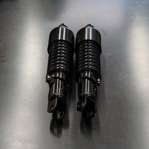 "Shorty" Shocks - Black - Eye/Clevis (298mm) Cycle Refinery