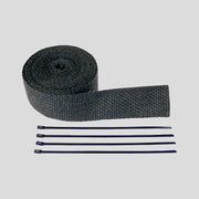 Exhaust Wrap Kit 2"x 50' Black Cycle Refinery
