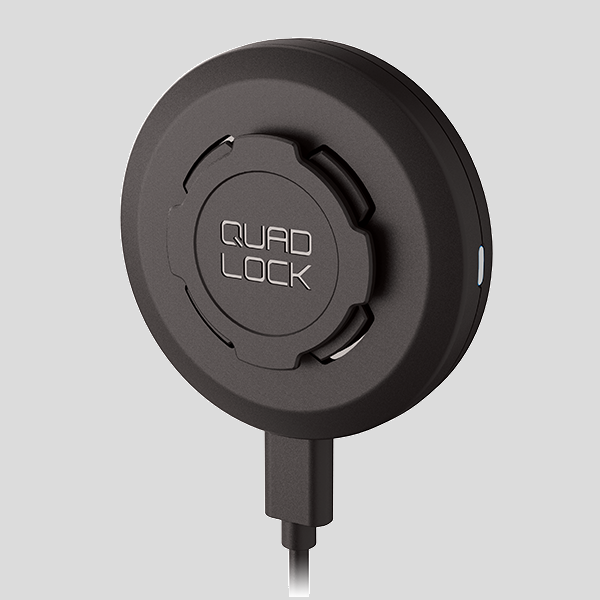 Quad Lock Wireless Charging Head Cycle Refinery