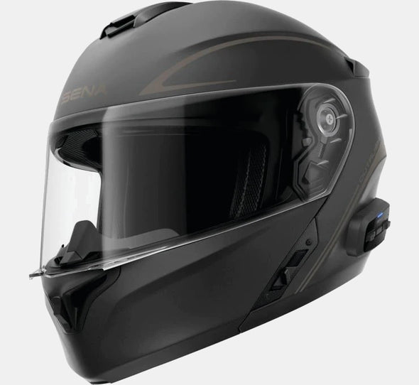 Sena Outrush R Modular Helmet - Black Cycle Refinery