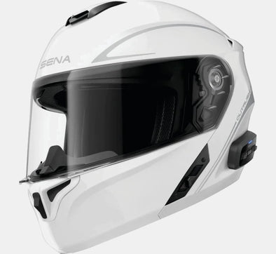 Sena Outrush R Modular Helmet - White Cycle Refinery