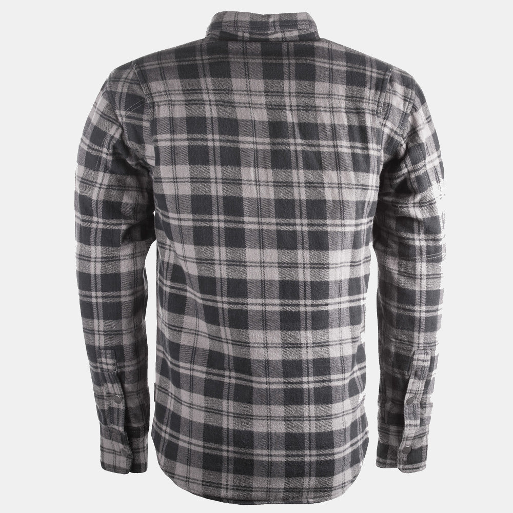 Highway 21 Marksman Riding Flannel - Black/Grey Cycle Refinery