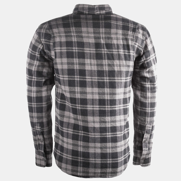 Highway 21 Marksman Riding Flannel - Black/Grey Cycle Refinery
