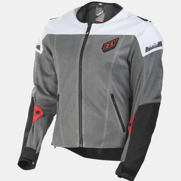 Fly Racing Flux Air Mesh Jacket - Gray Cycle Refinery