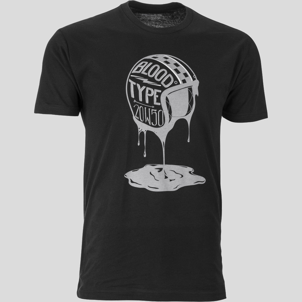 HWY21 Blood Type Tee - Black Cycle Refinery